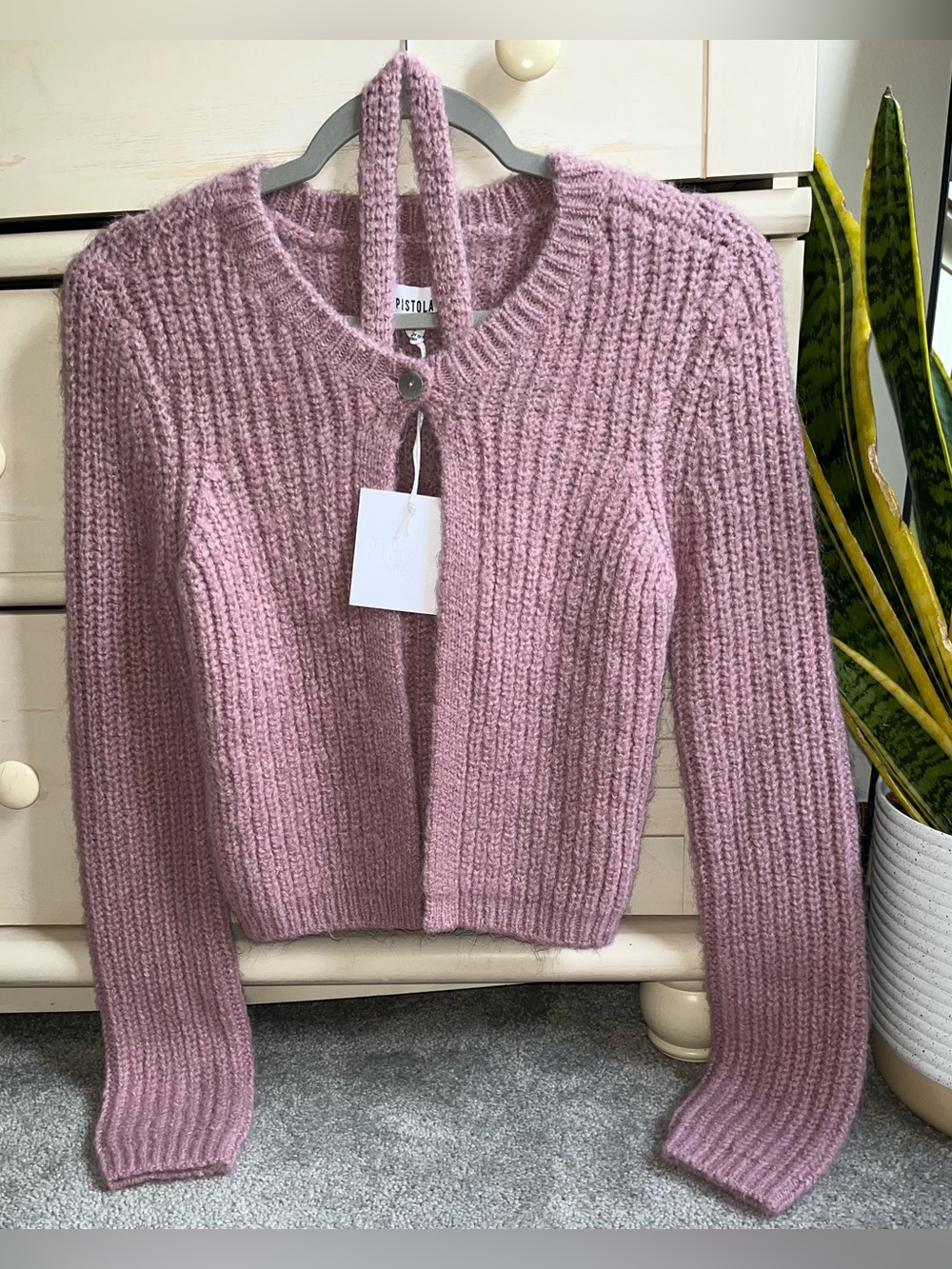 NWT Pistola Emilie Halter Cardigan Set S